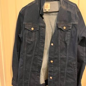 Jean jacket with stretch!